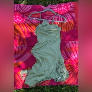 12th Tribe Monet Fringe Dress